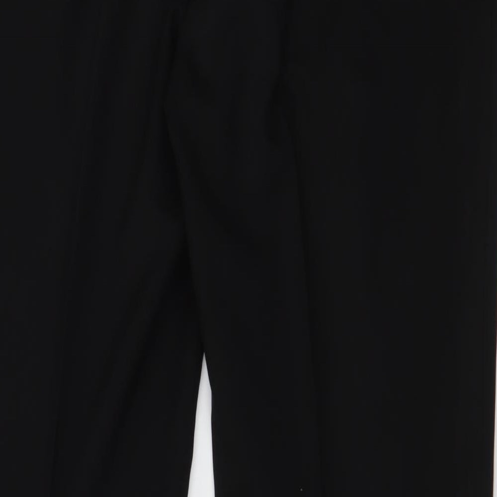 Papaya Womens Beige  Polyester Trousers  Size 14 L30 in Regular Zip