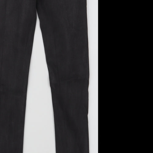 ASOS Mens Grey  Cotton Skinny Jeans Size 28 in L32 in Slim Zip