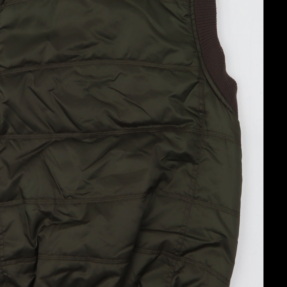 Discovery Mens Green   Gilet Coat Size XL  Zip