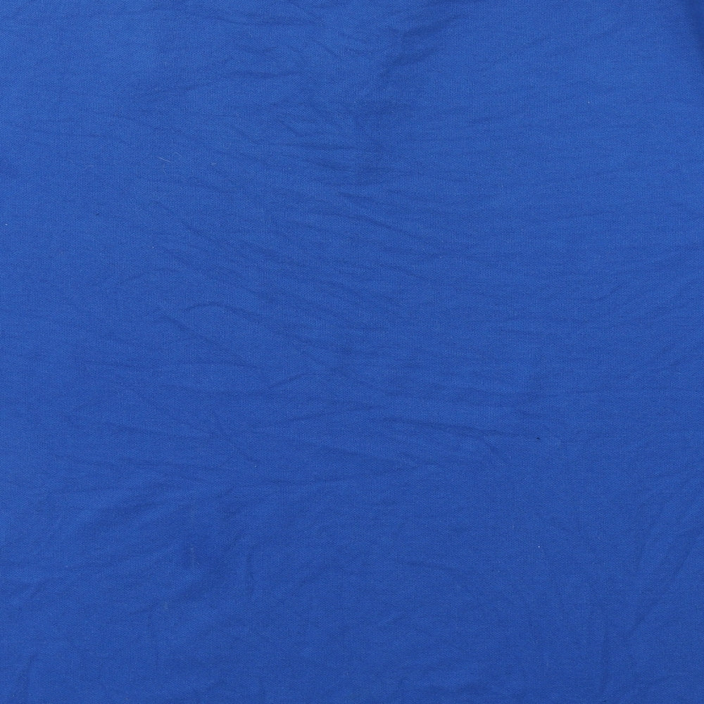 Slazenger Mens Blue  Polyester  Polo Size 4XL Collared Pullover