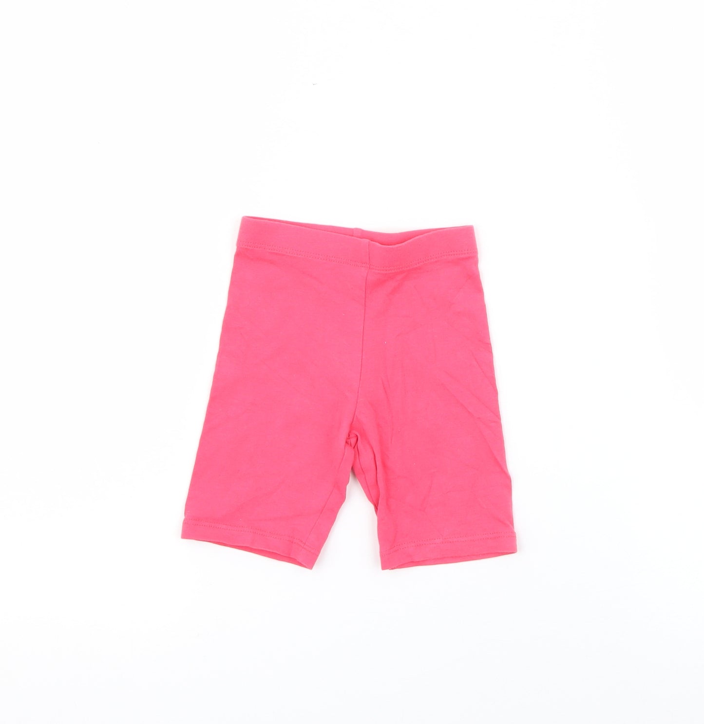 F&F Baby Pink  Cotton Pedal Pusher Leggings Size 9-12 Months