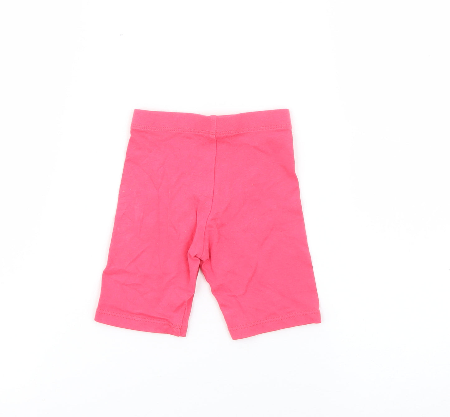 F&F Baby Pink  Cotton Pedal Pusher Leggings Size 9-12 Months