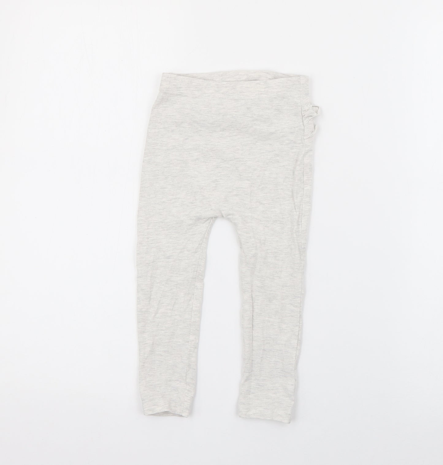 George Baby Grey  Cotton Pedal Pusher Leggings Size 18-24 Months