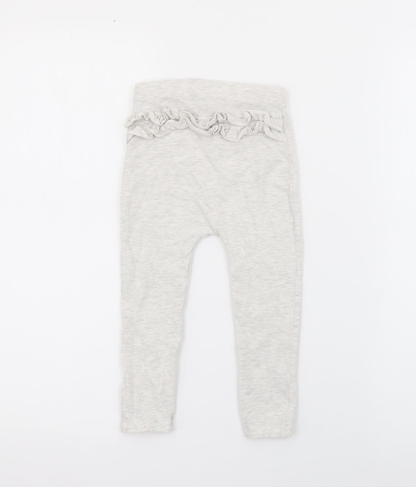 George Baby Grey  Cotton Pedal Pusher Leggings Size 18-24 Months