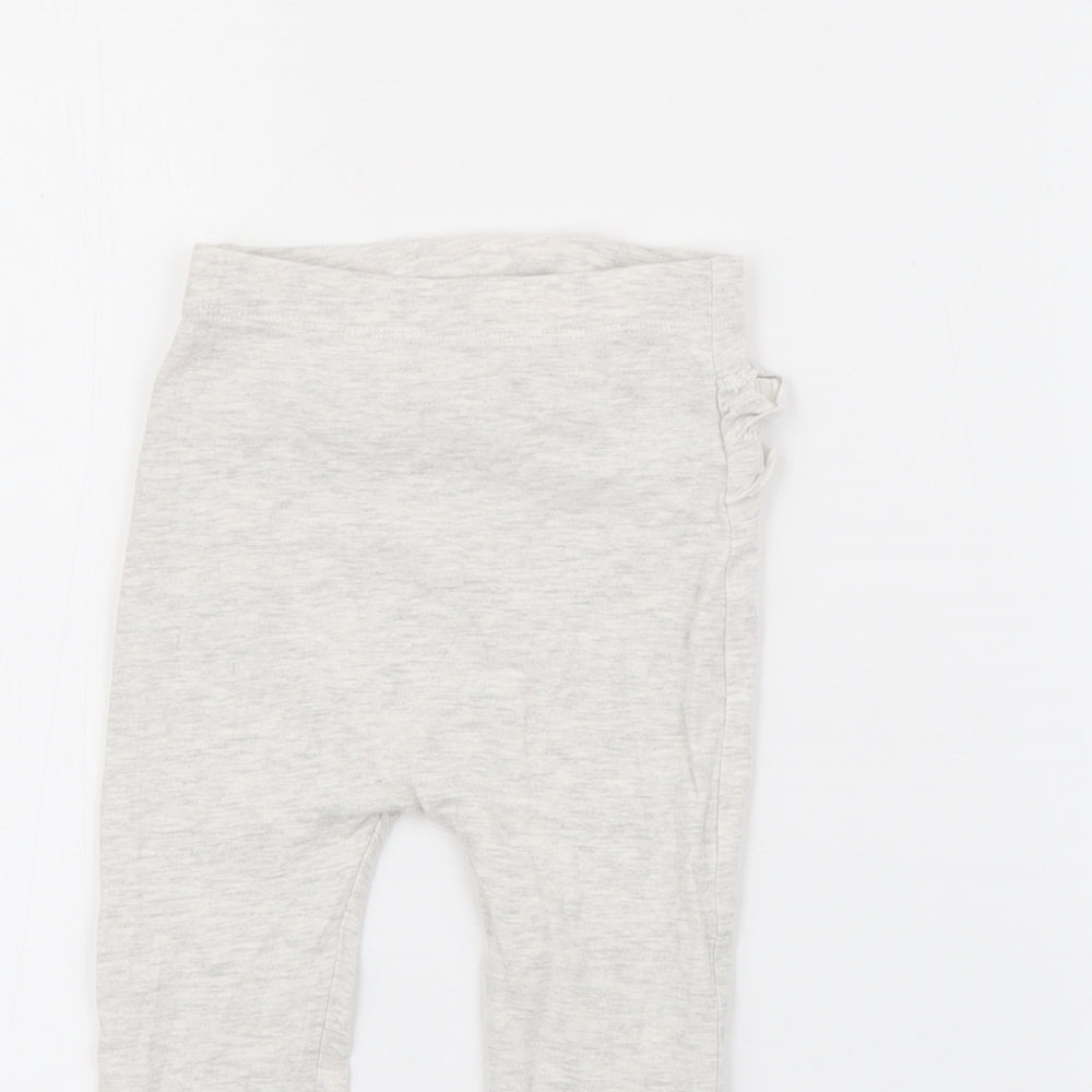George Baby Grey  Cotton Pedal Pusher Leggings Size 18-24 Months