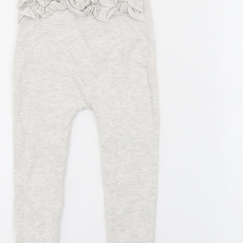 George Baby Grey  Cotton Pedal Pusher Leggings Size 18-24 Months
