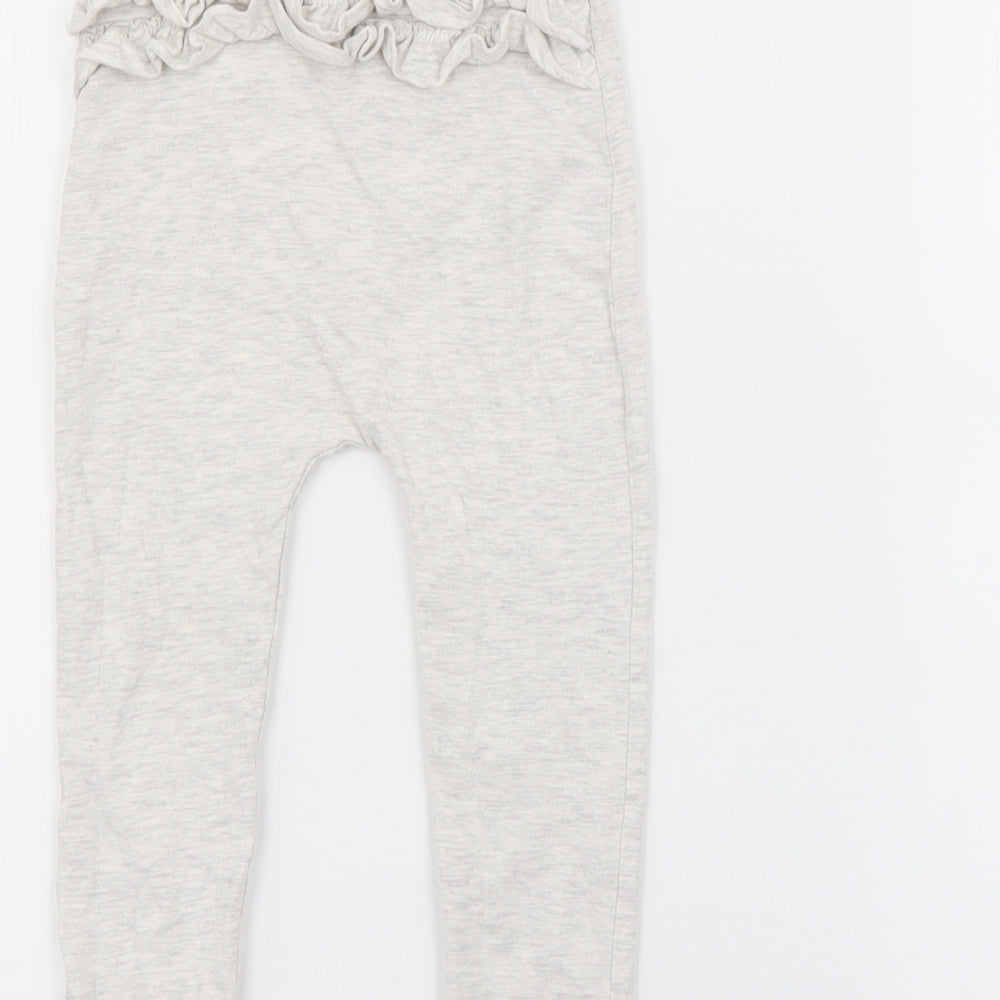 George Baby Grey  Cotton Pedal Pusher Leggings Size 18-24 Months