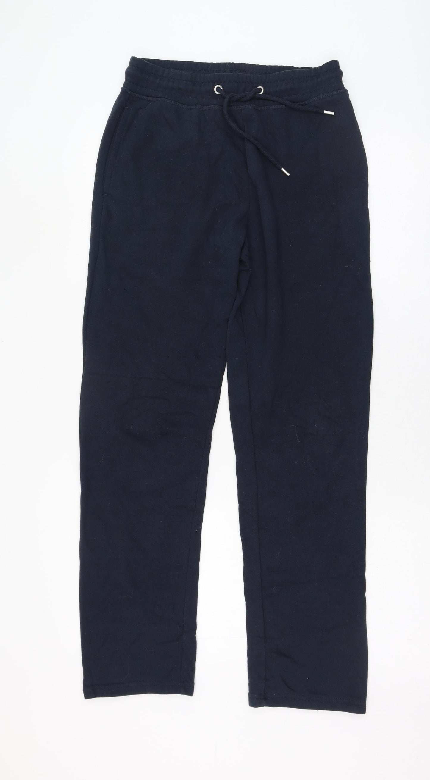 Dunnes Stores Mens Blue  Cotton Jogger Trousers Size XS L28 in Regular