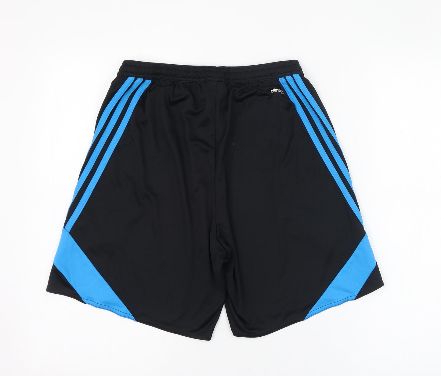 adidas Mens Black  Polyester Sweat Shorts Size M L7 in Regular