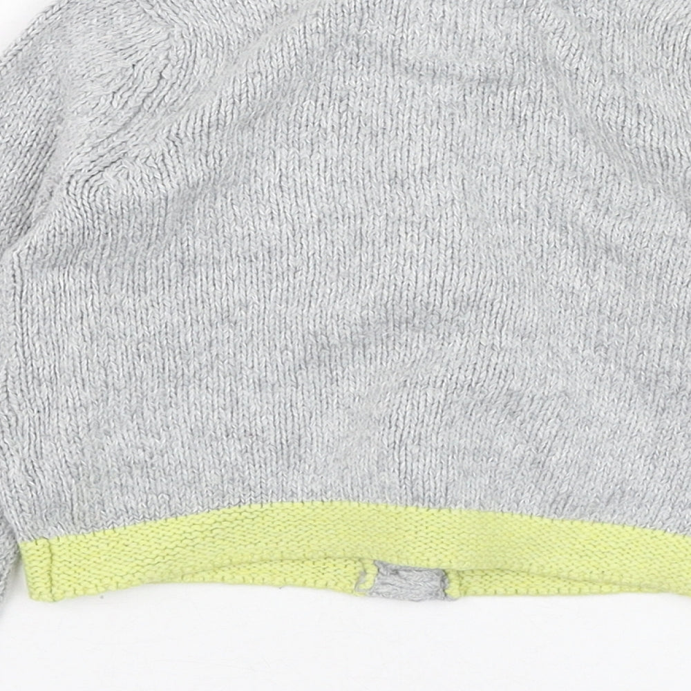 NEXT Girls Green Round Neck  Acrylic Cardigan Jumper Size 2-3 Years  Button - Paw Patrol