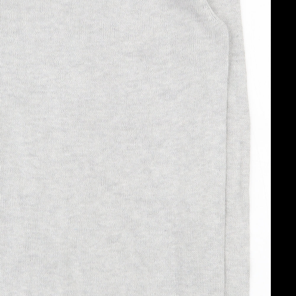 H&M Boys Grey Crew Neck  Cotton Pullover Jumper Size 10-11 Years  Pullover - Christmas jumper