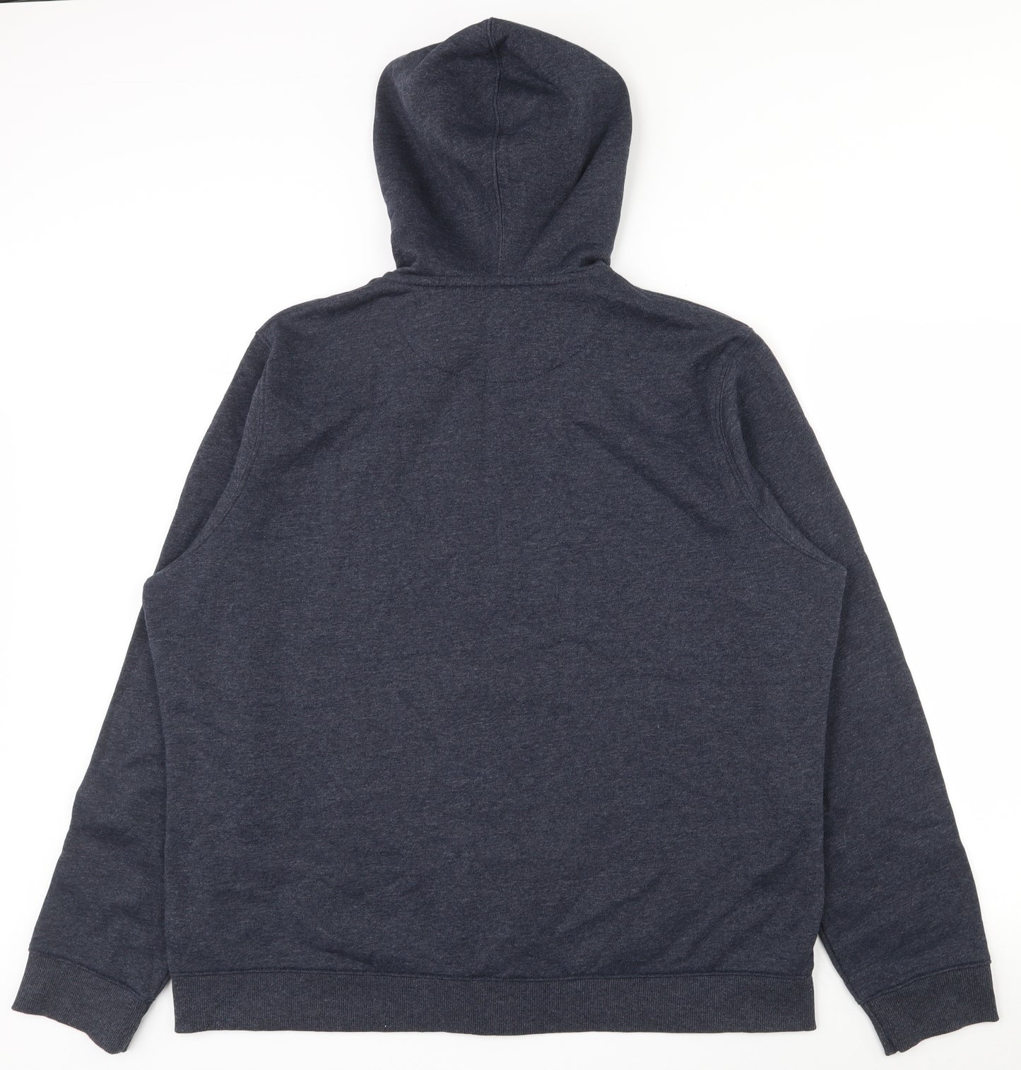 Matalan Mens Grey  Cotton Full Zip Hoodie Size 2XL