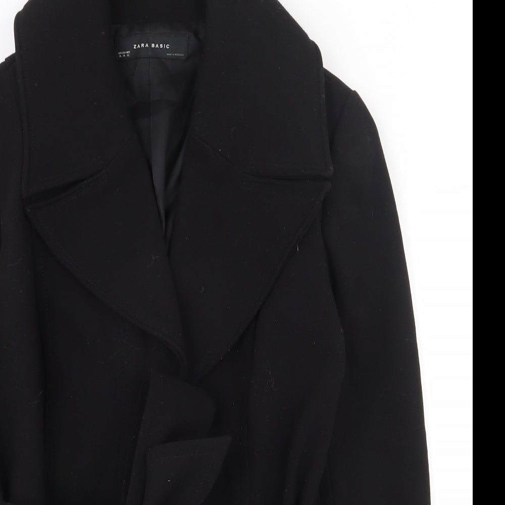 Zara Womens Black   Jacket  Size XL  Button