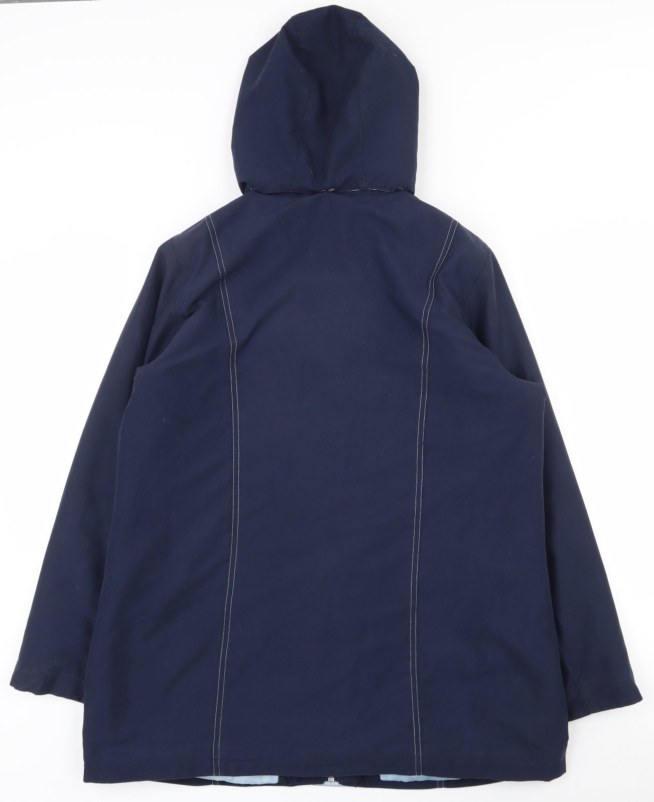 Bonmarché Womens Blue   Anorak Coat Size S  Zip