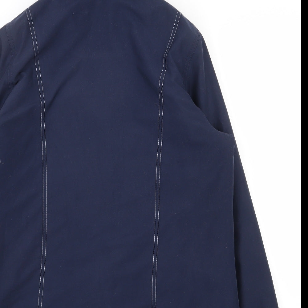 Bonmarché Womens Blue   Anorak Coat Size S  Zip