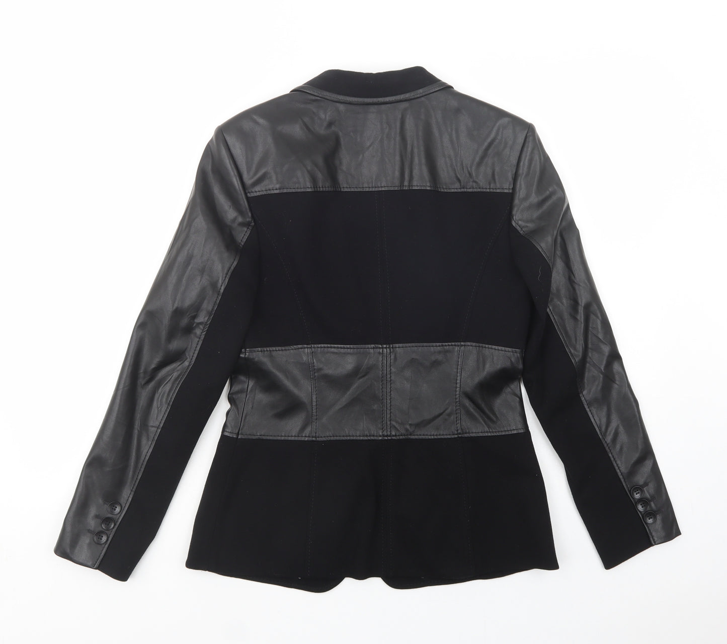 Basler Womens Black   Jacket Blazer Size 10  Button