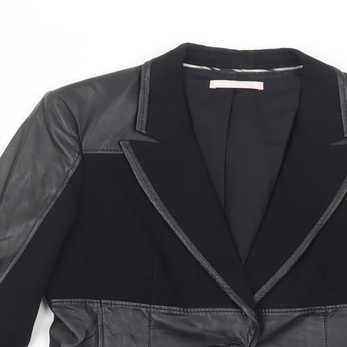 Basler Womens Black   Jacket Blazer Size 10  Button
