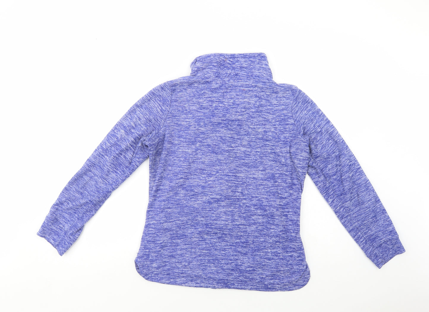 Regatta Womens Blue  Polyester Full Zip Sweatshirt Size 8  Zip