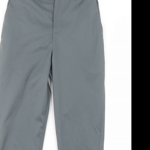 Under armour Boys Grey  Polyacrylate Fibre Chino Trousers Size 11-12 Years  Regular Button