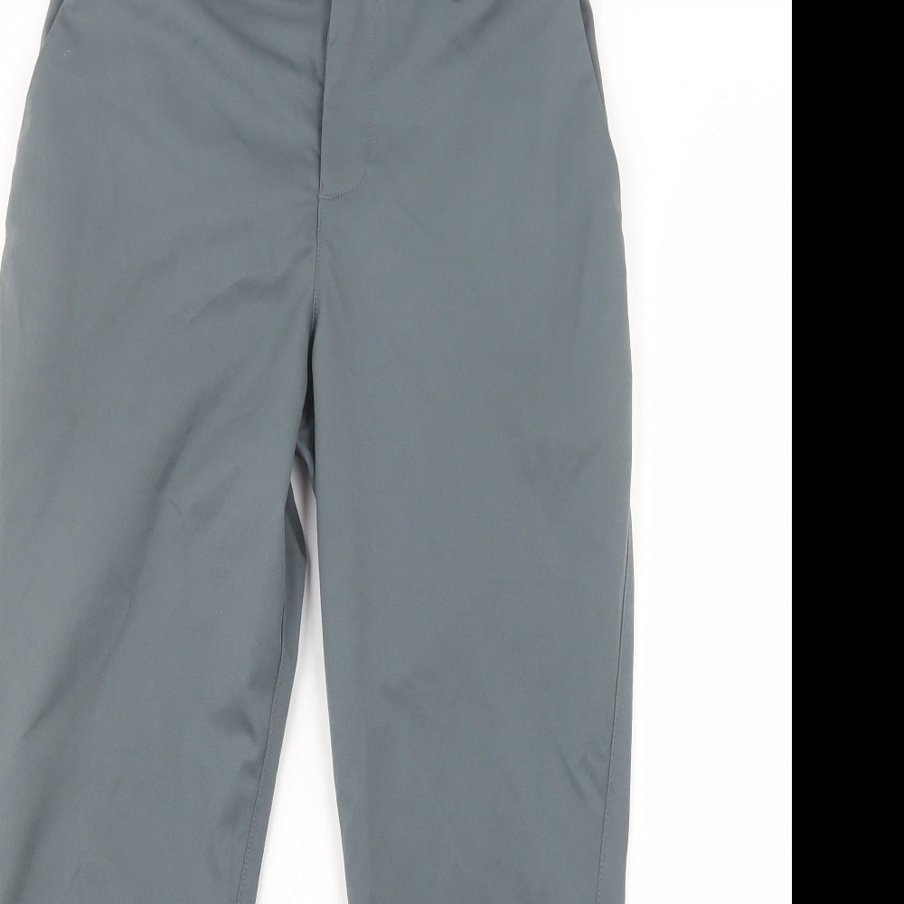 Under armour Boys Grey  Polyacrylate Fibre Chino Trousers Size 11-12 Years  Regular Button