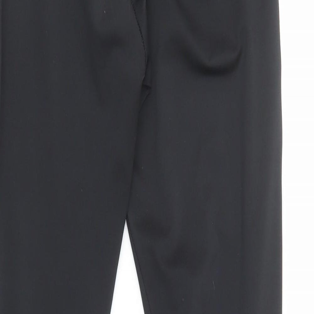 River Island Girls Black  Polyester Jogger Trousers Size 11-12 Years  Regular  - Leggings