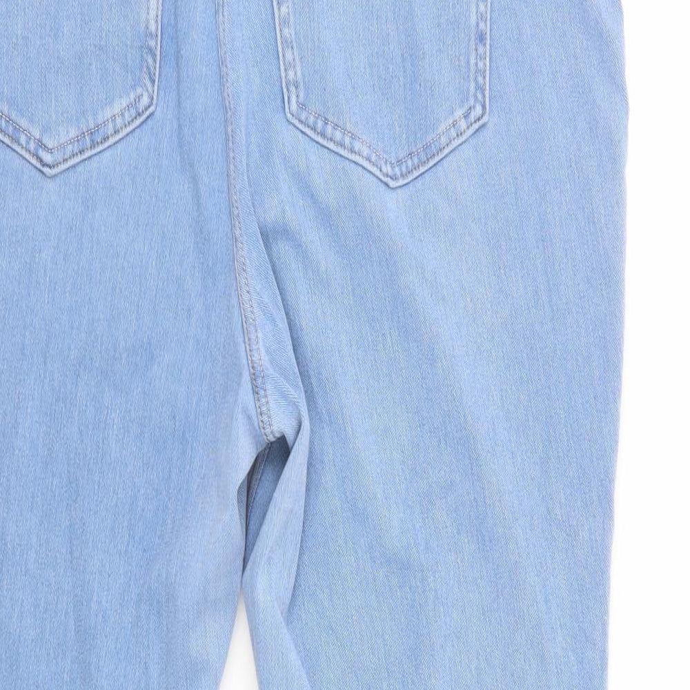 NEXT Womens Blue  Cotton Jegging Jeans Size 18 L28 in Regular