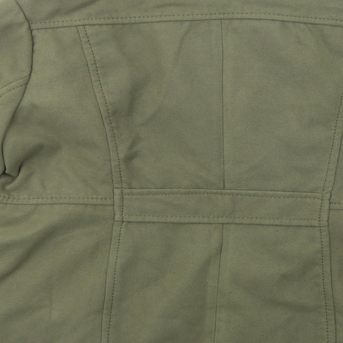 Body Flirt Womens Green   Pea Coat Coat Size 22  Button