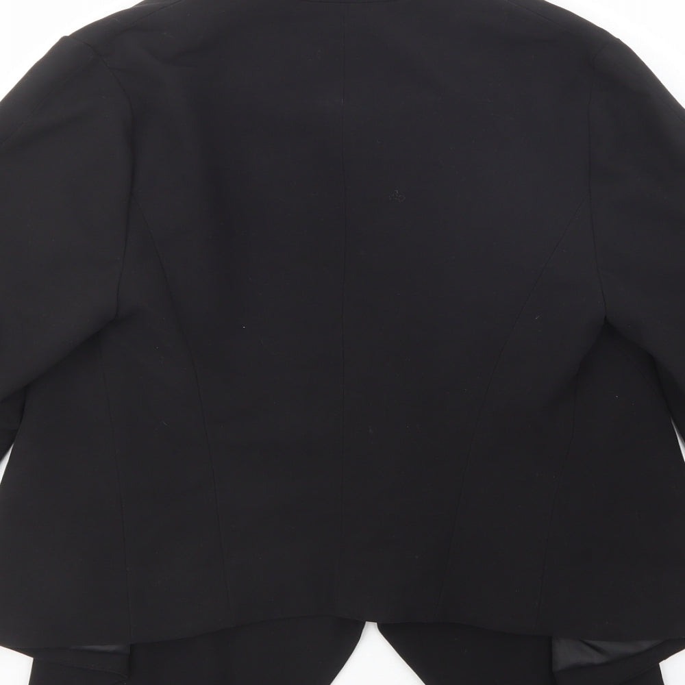 Atmosphere Womens Black   Jacket Blazer Size 10  Button
