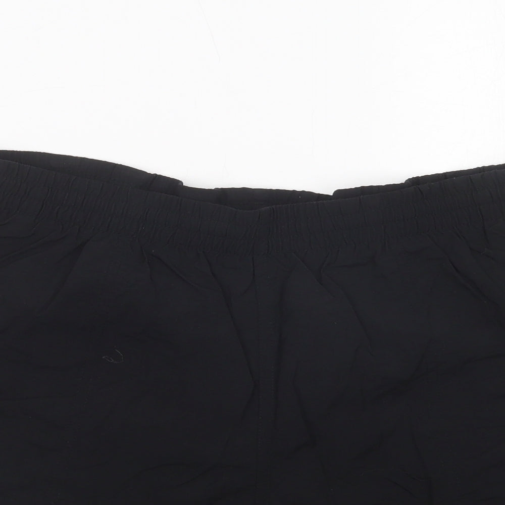 Speedo Mens Black  Nylon Bermuda Shorts Size S L6 in Regular Drawstring