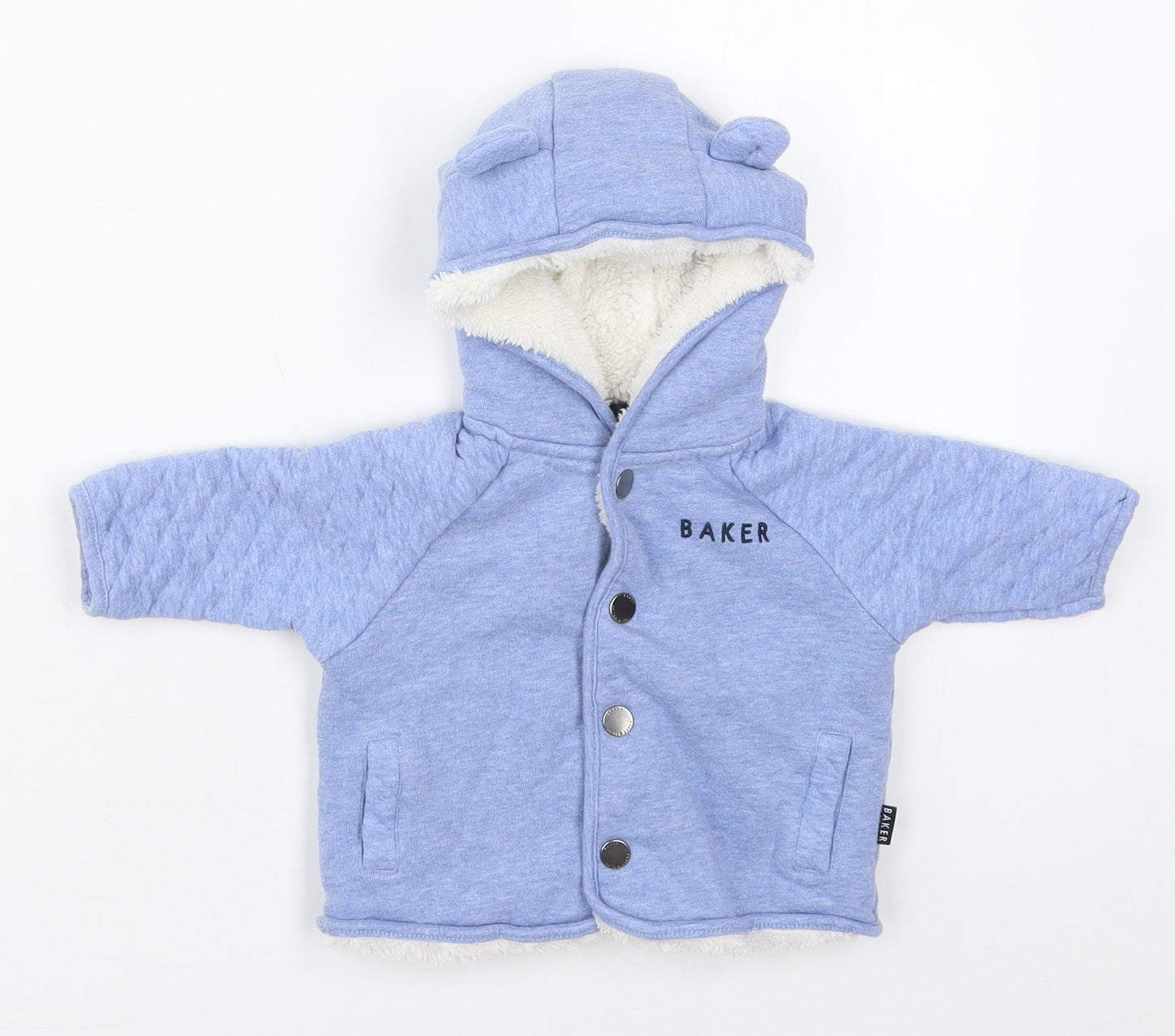 Ted Baker Boys Blue   Jacket  Size 3-6 Months   Button