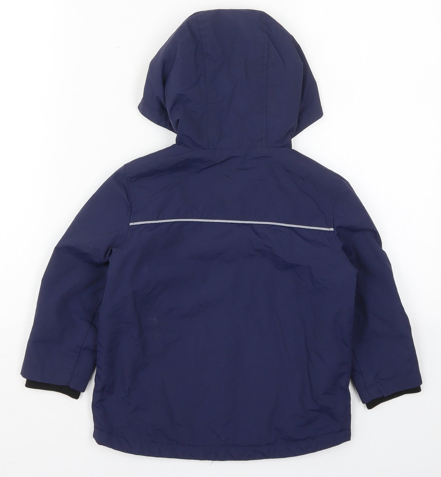 Blue Zoo Boys Blue   Jacket  Size 4 Years  Zip