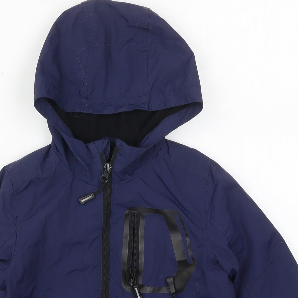 Blue Zoo Boys Blue   Jacket  Size 4 Years  Zip