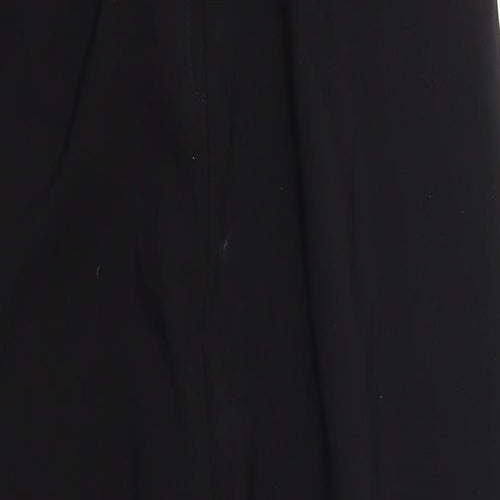 Miss Selfridge Womens Black  Polyester Bodysuit One-Piece Size 12 L25 in Zip