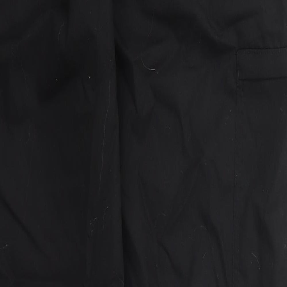 Regatta Mens Black  Polyester Cargo Trousers Size 36 L32 in Regular Button