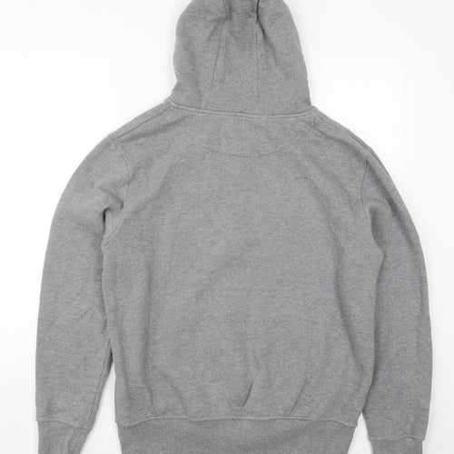 Primark Mens Grey  Cotton Full Zip Hoodie Size L