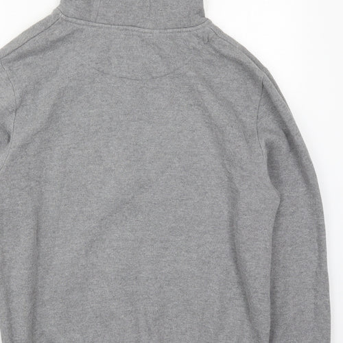 Primark Mens Grey  Cotton Full Zip Hoodie Size L