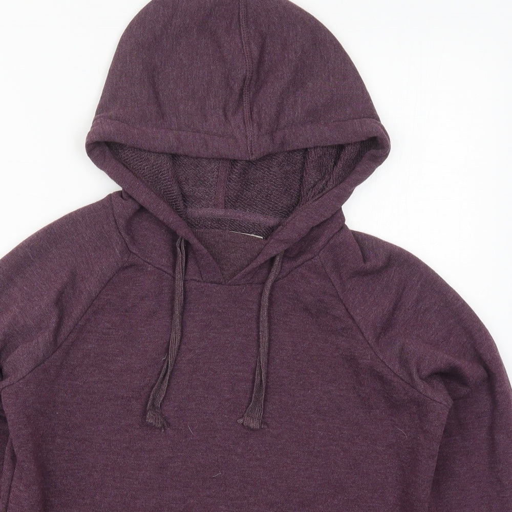 NEXT Womens Purple  Cotton Pullover Hoodie Size 6  Pullover