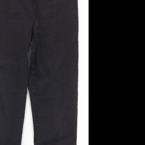 Marks and Spencer Womens Black  Cotton Jegging Jeans Size 12 L27 in Regular