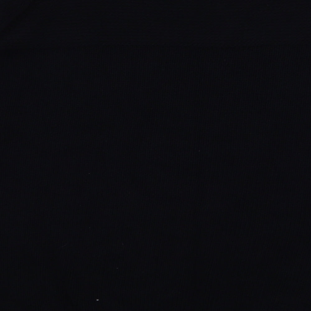 Papaya Womens Blue Round Neck  Cotton Pullover Jumper Size 20