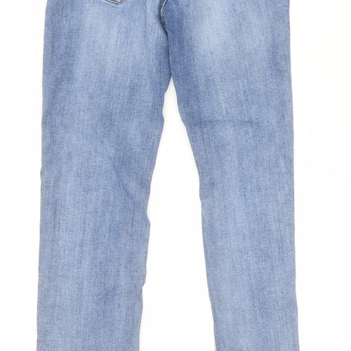 Denim co Womens Blue  Cotton Skinny Jeans Size 28 L31 in Regular Zip