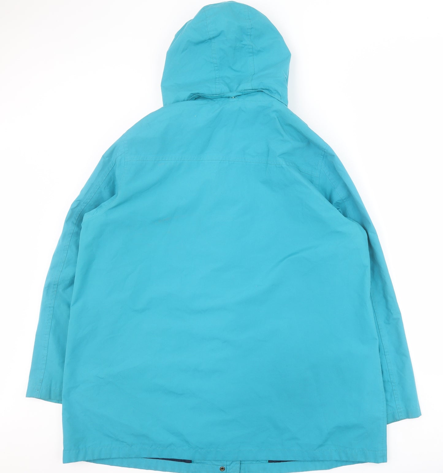 Bonmarche Womens Blue   Rain Coat Coat Size 20  Zip