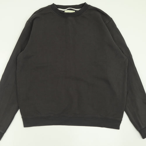 LEGENDS Mens Grey  Cotton Pullover Sweatshirt Size XL