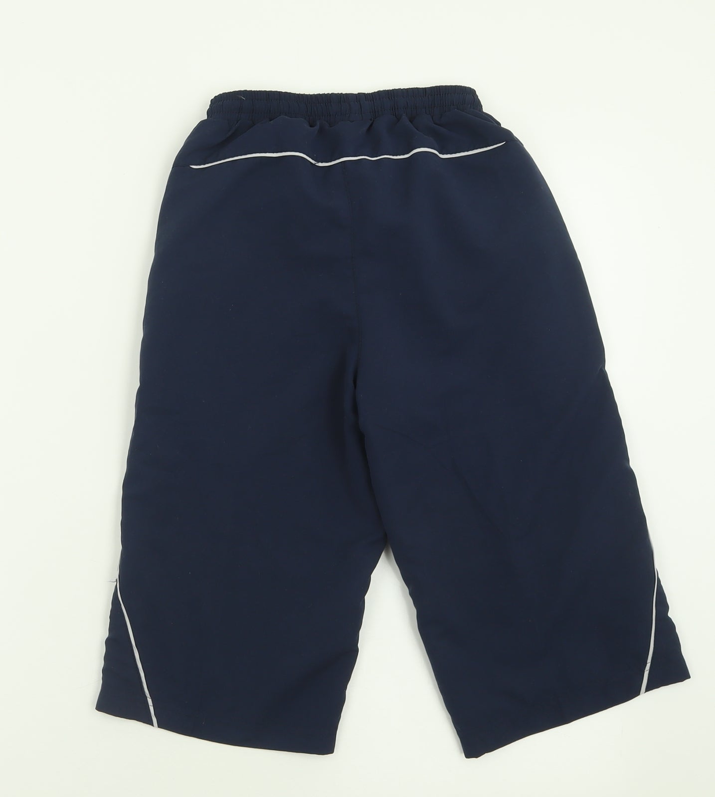Slazenger Boys Blue  Polyester Bermuda Shorts Size 7-8 Years  Regular Tie