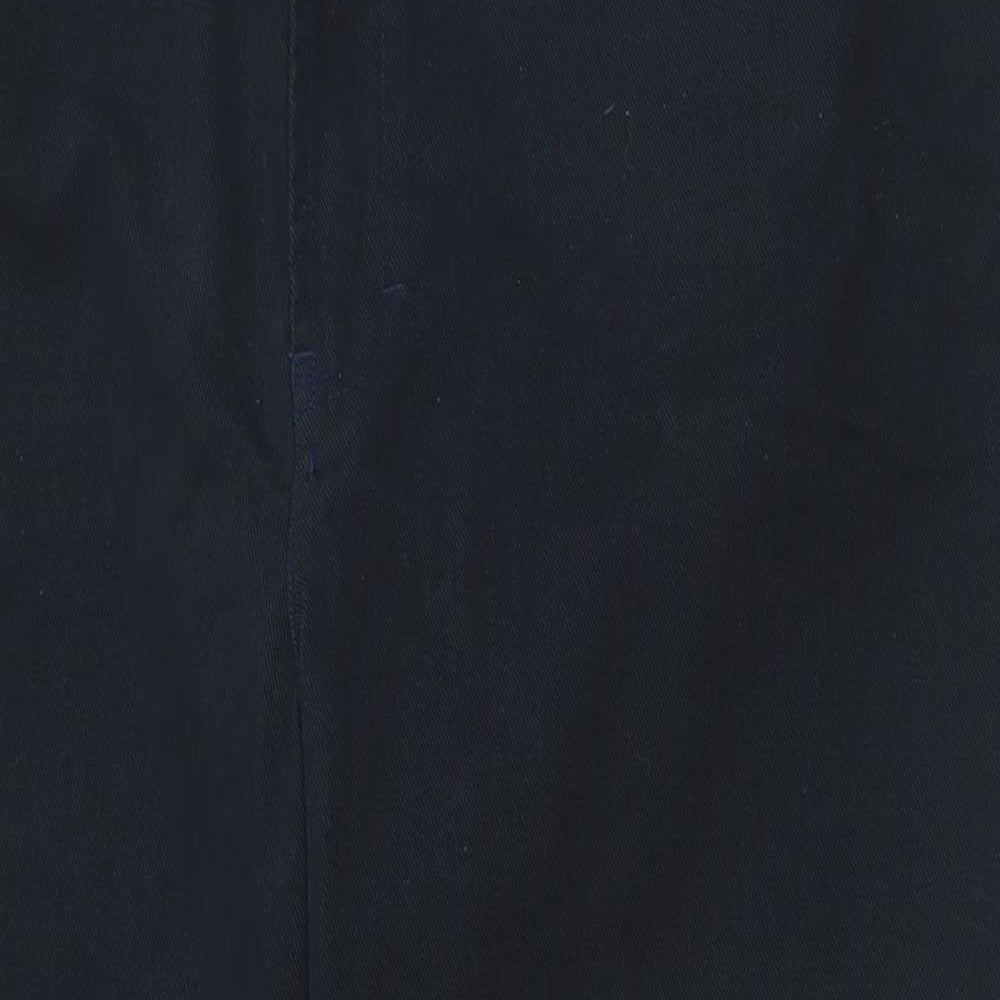Signature by Levi Strauss & Co. Mens Blue  Cotton Straight Jeans Size 32 L30 in Regular Button