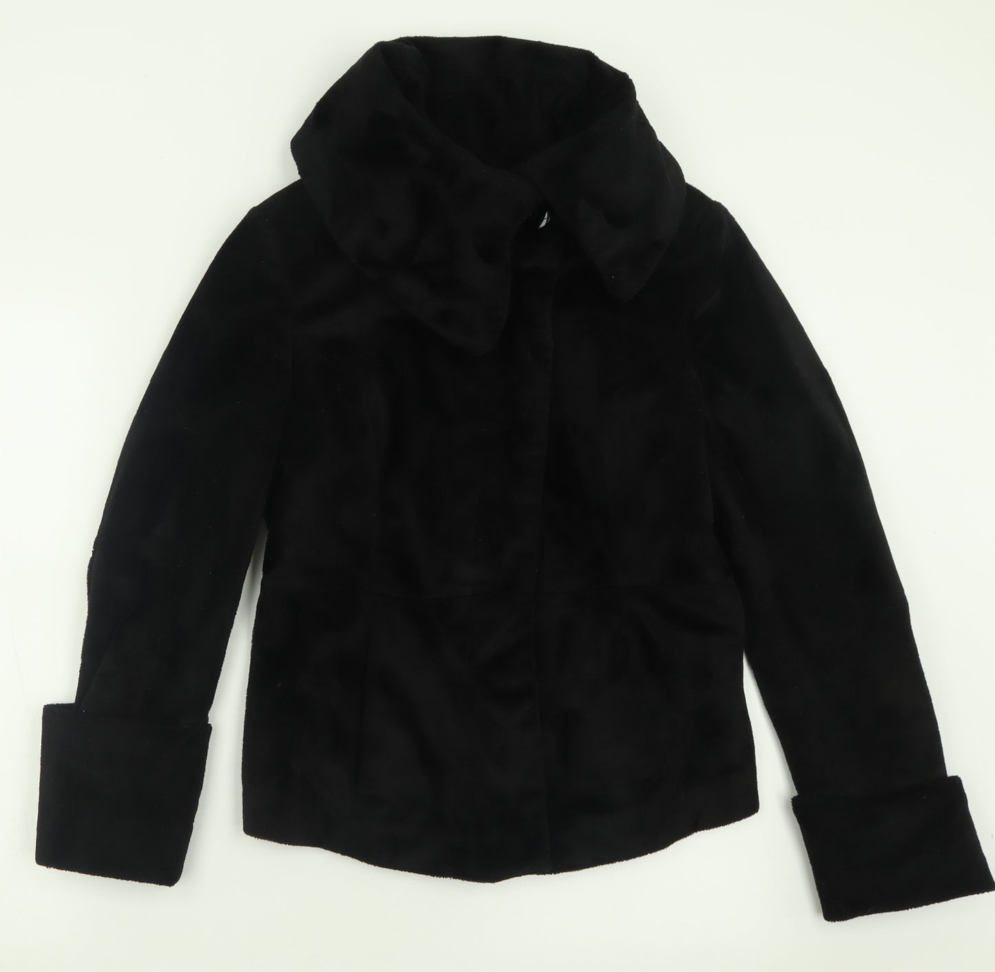 NEXT Womens Black   Jacket  Size 10  Button