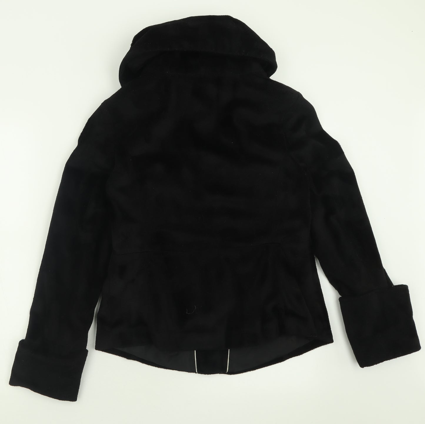 NEXT Womens Black   Jacket  Size 10  Button