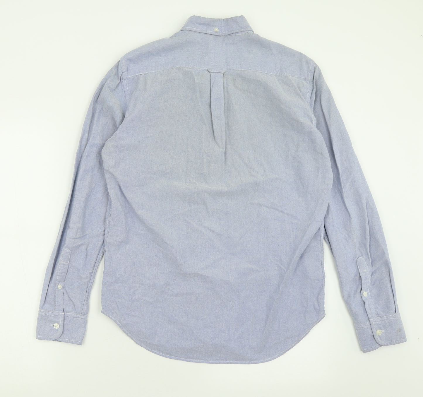 Gap Mens Black  Cotton  Button-Up Size S Collared Button
