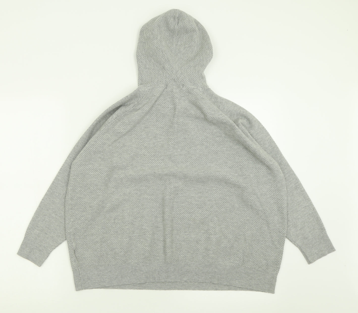 Marks and Spencer Womens Grey  Viscose Pullover Hoodie Size XL  Pullover
