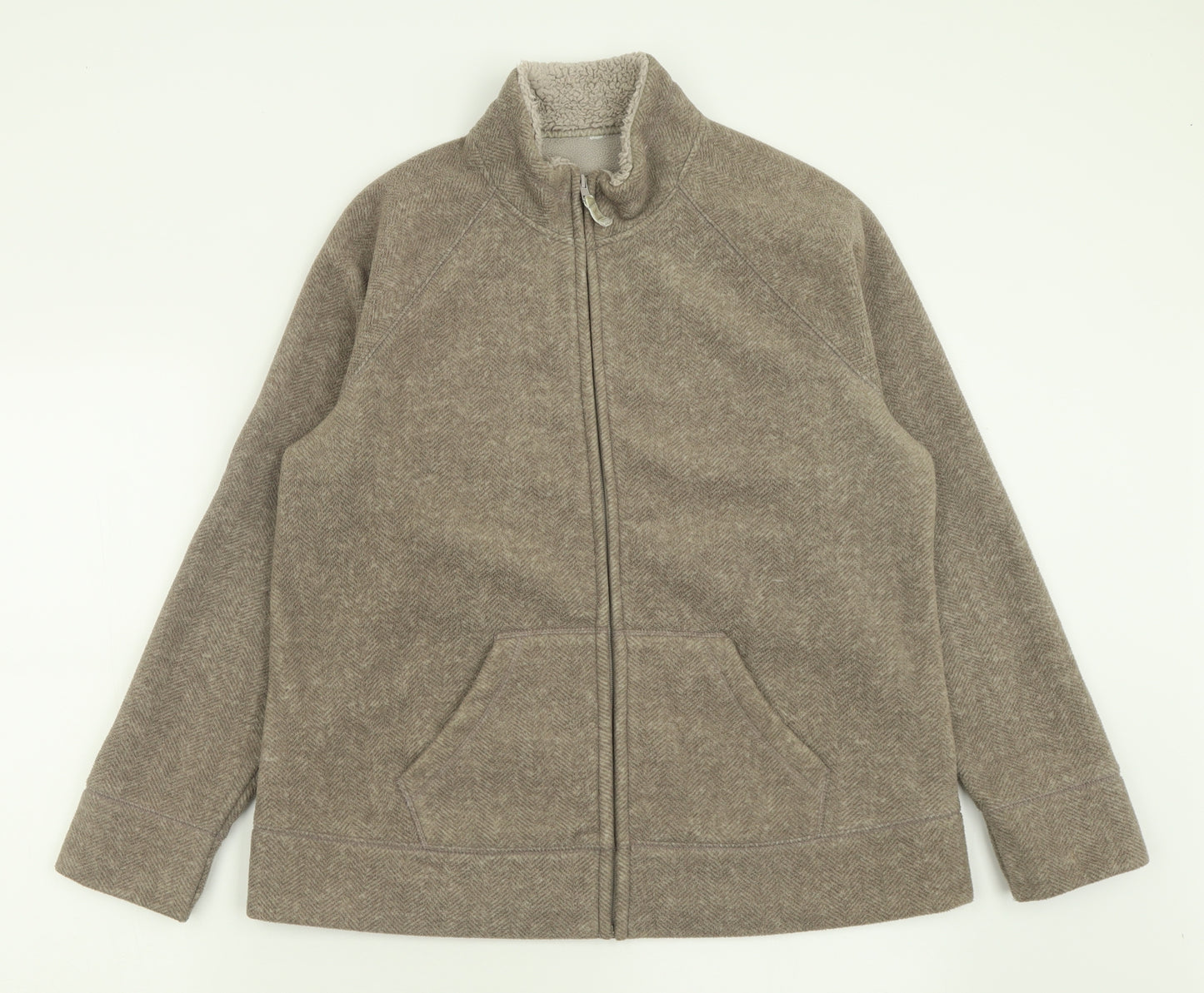 Marks and Spencer Womens Green   Jacket  Size 18  Zip