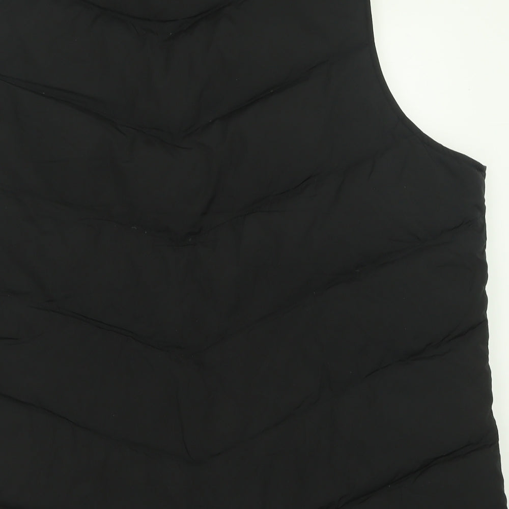 landsend Mens Black   Gilet Jacket Size XL  Zip